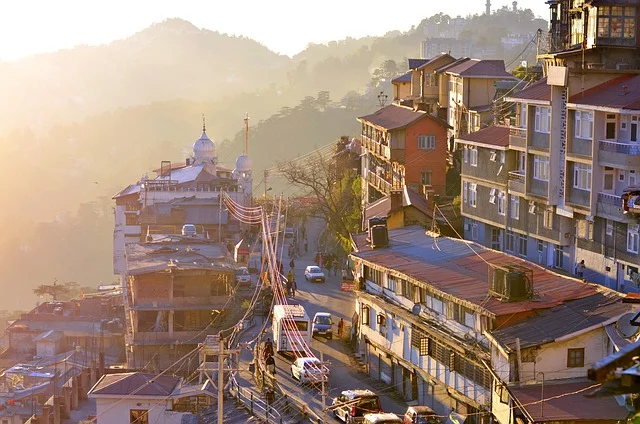 Shimla City Mountains