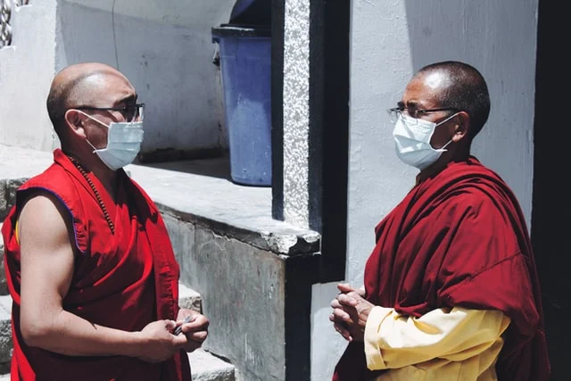 Monastery, Himachal Pradesh, India